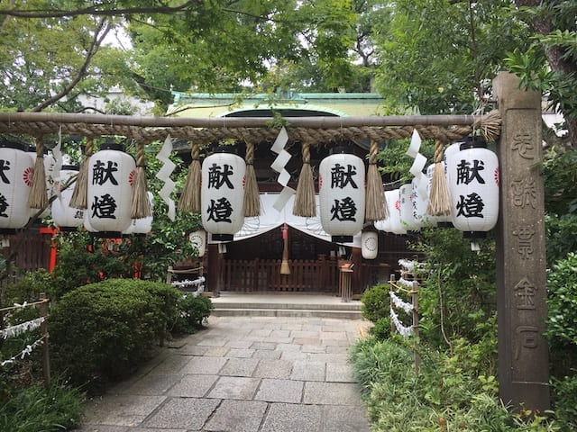 不倫　堀越神社